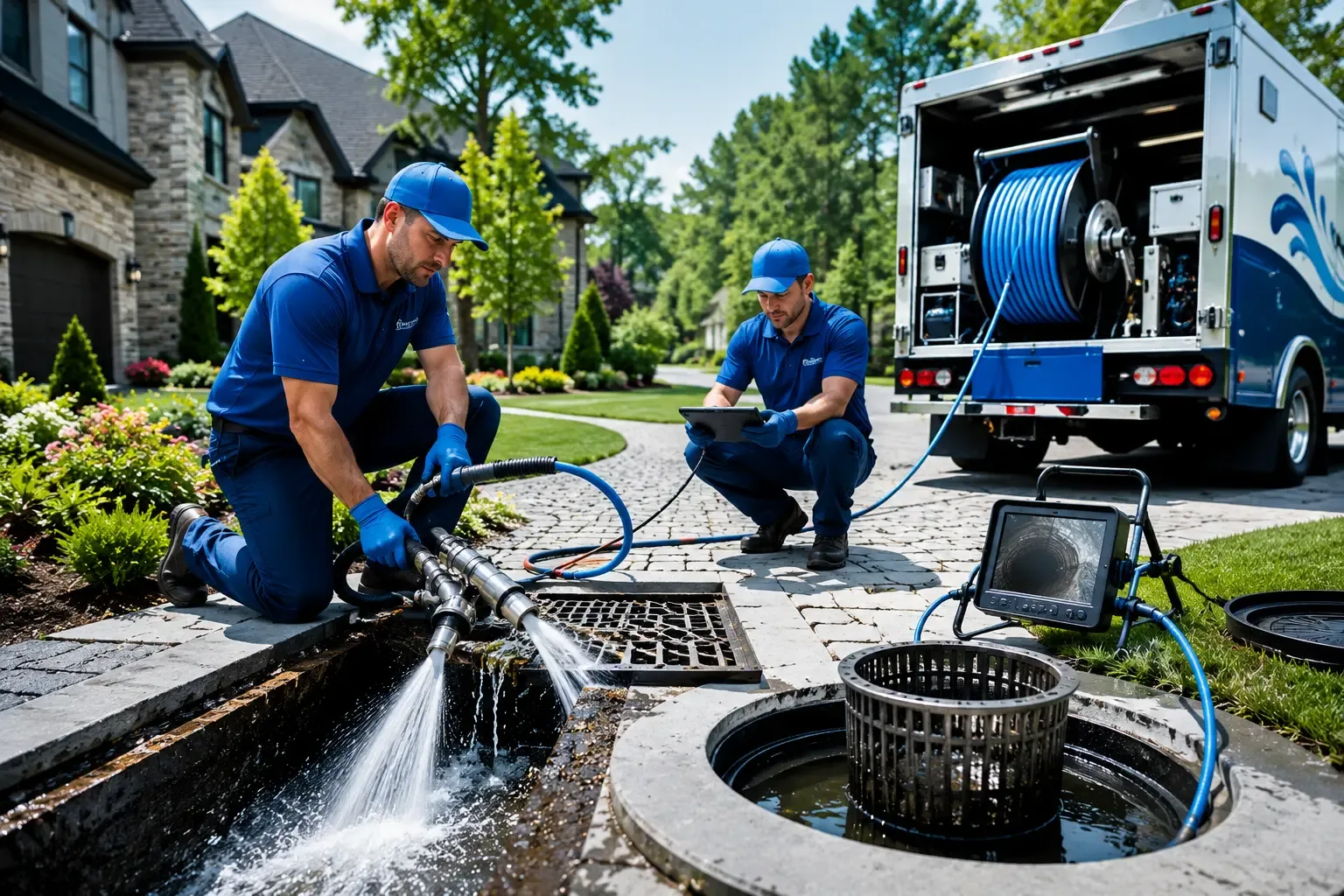 Local outdoor drain cleaning professionals in Collinsville, IL