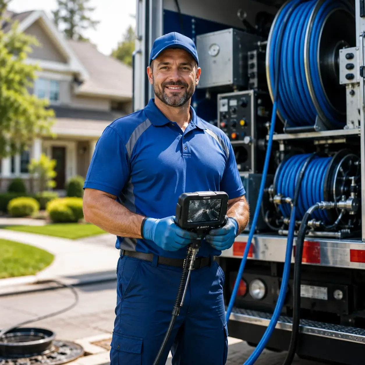 Local outdoor drain cleaning specialists in Collinsville, IL